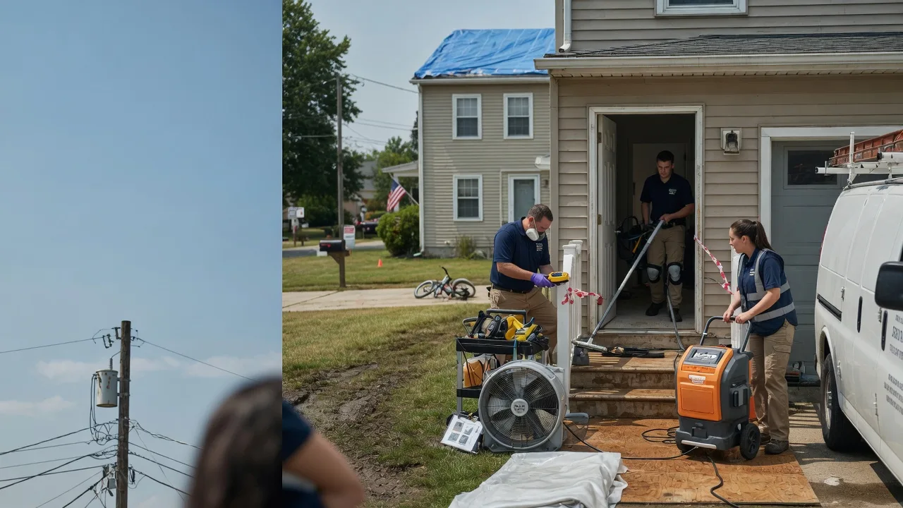 Water Damage Repair in Pungoteague, VA near me